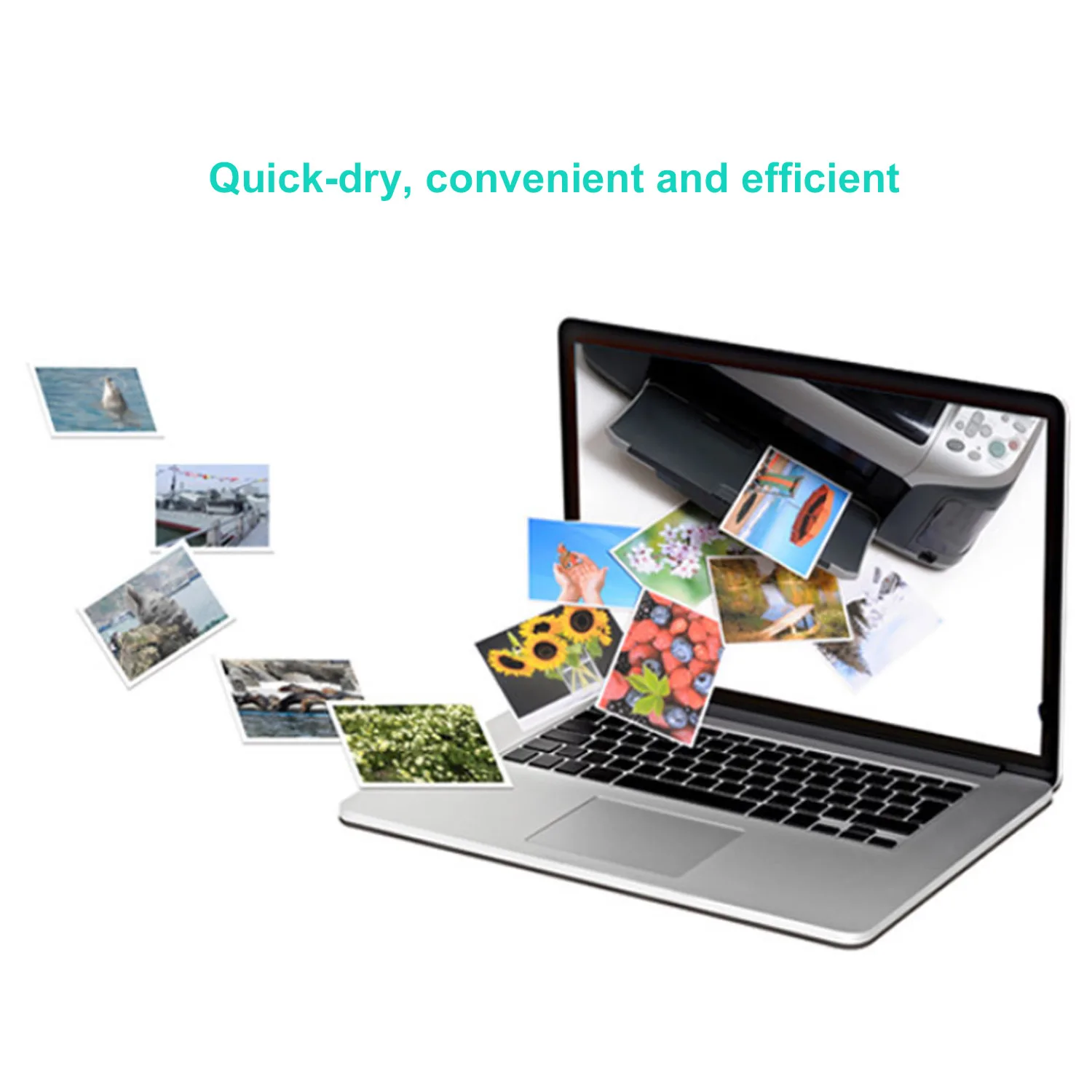 Глянцевая фотобумага для меню плаката журнала 50 листов Размер A4 180 г|Фотобумага| |