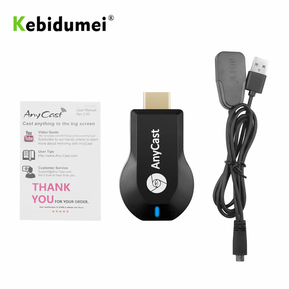 ТВ адаптер kebidumei M2 Plus 1080p беспроводной Wifi Дисплей приемник ключ для ПК телефона