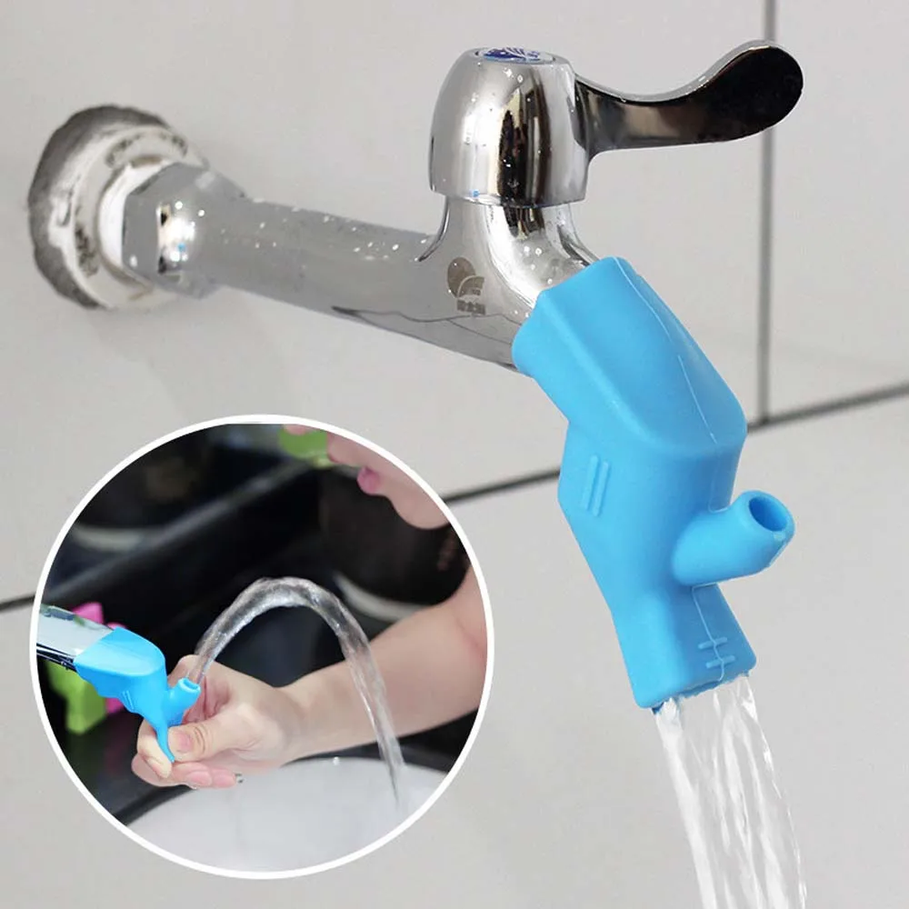 

Children Drop Tap For Accessories Kitchen Sink Extender Material Elastic Extension Adjustable Faucet High Nozzle Bathroom Device