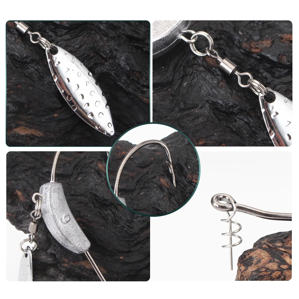 Рыбы Король 2-9g с высоким содержанием углерода Сталь кривошипно крюк