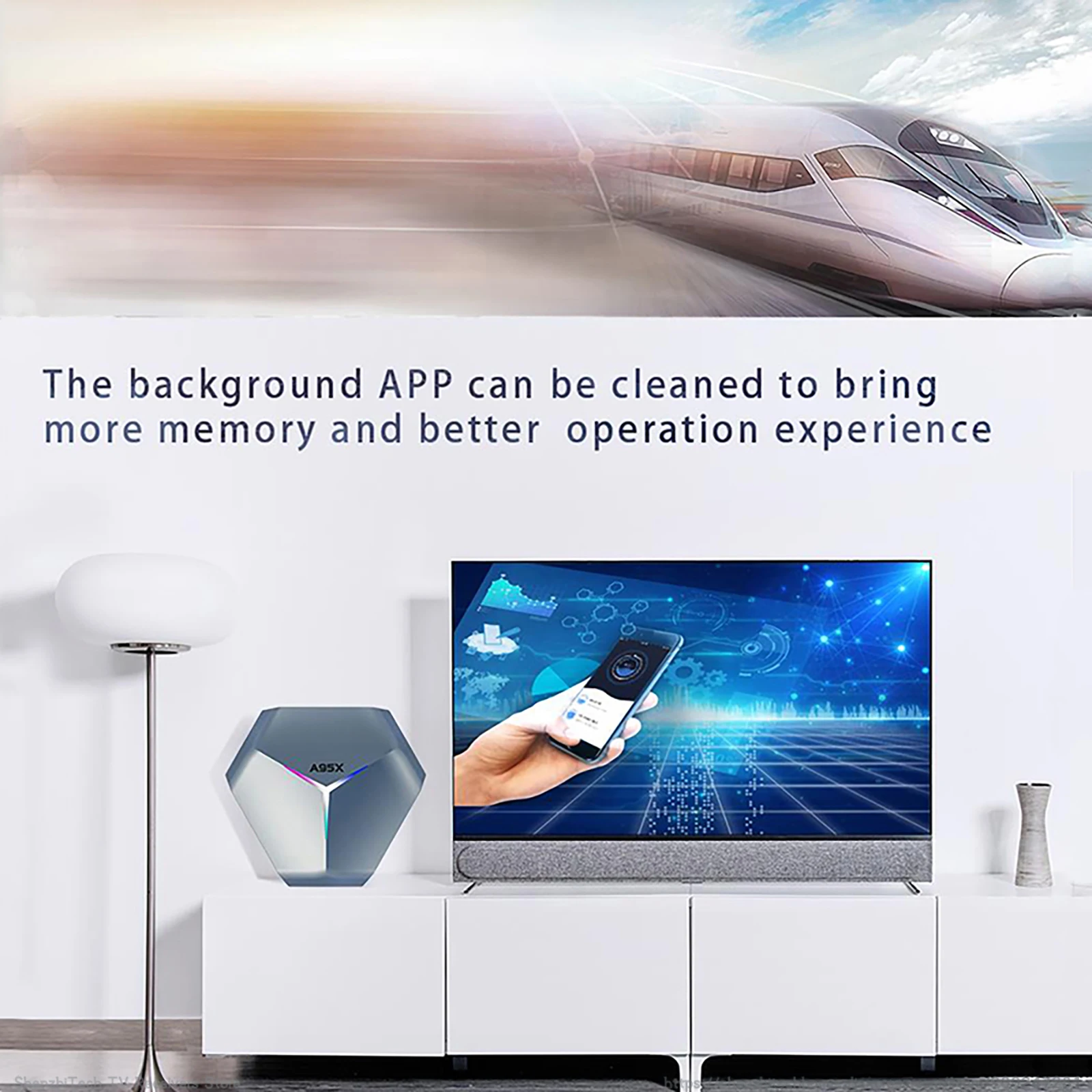 ТВ-приставка A95X F4 8K Android 10 с четырехъядерным Amlogic S905X4 4 Гб ОЗУ 128 ПЗУ Wi-Fi умная IPTV OTT