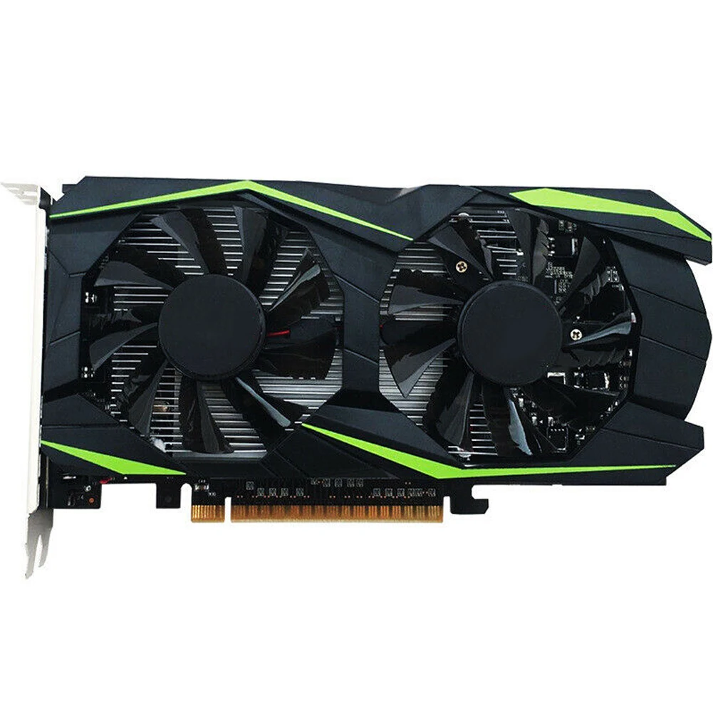 Игровая видеокарта с двумя вентиляторами DDR5 HDMI 4 Гб 128 бит | Компьютеры и офис