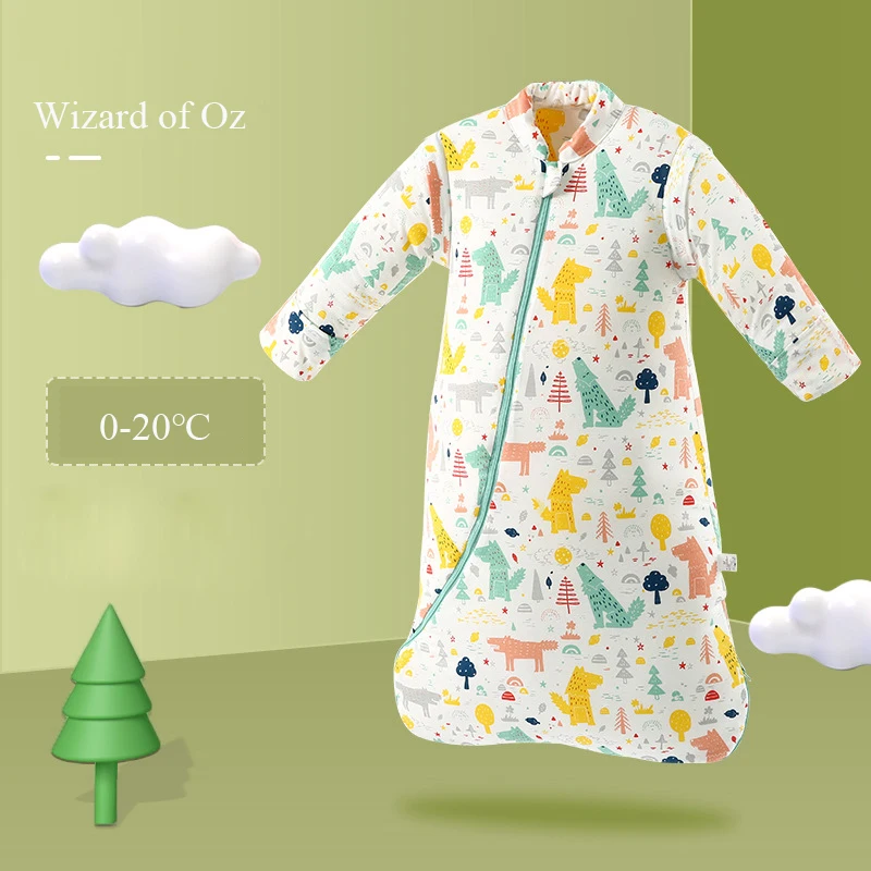 Спальный мешок для новорожденных съемный рукав детский конверт зимняя пеленка