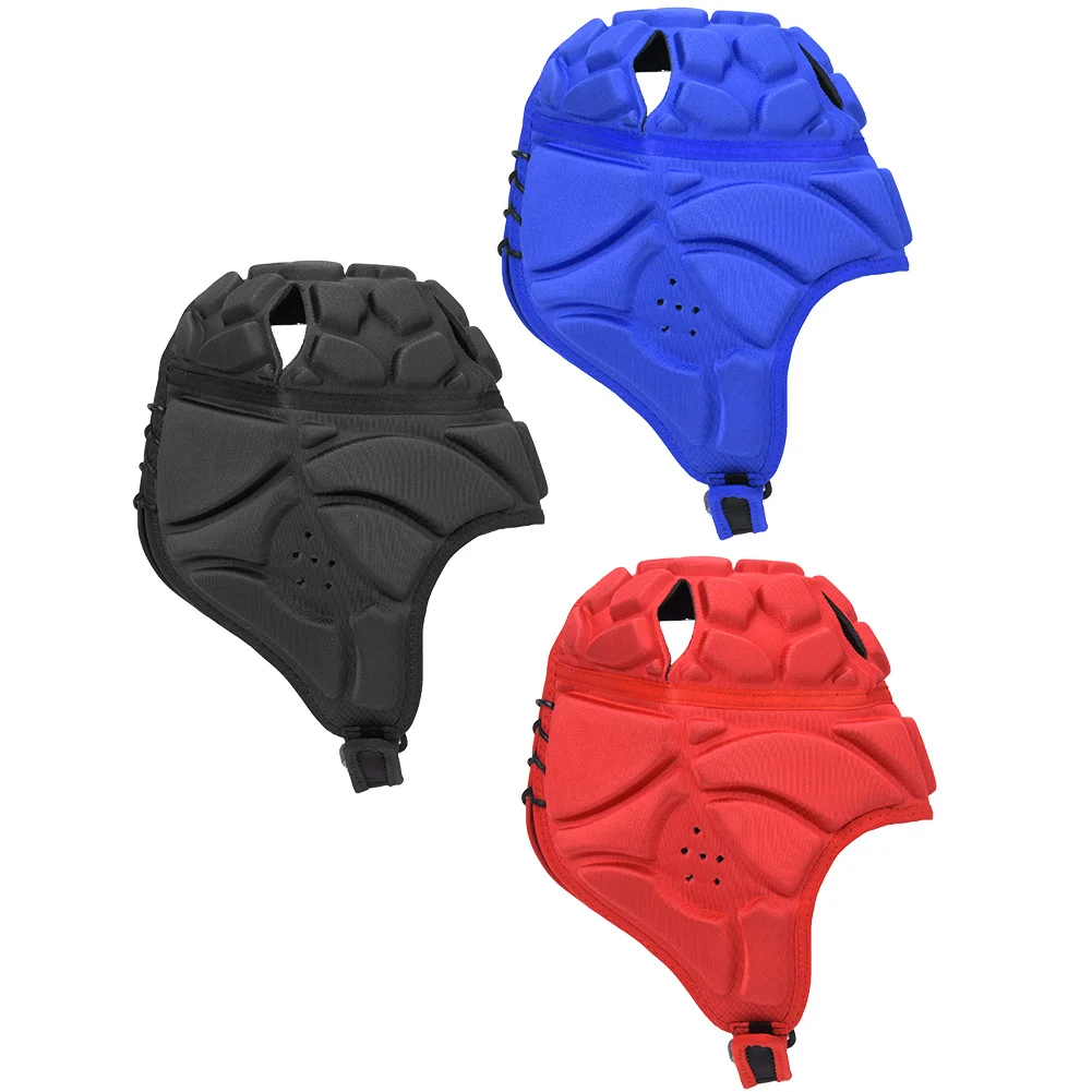 

2021 NEW Professional Baseball Adjustable Lightweight Sports Helmet Rugby Goalie Anti-collision Roller Hat Head Guard Protector