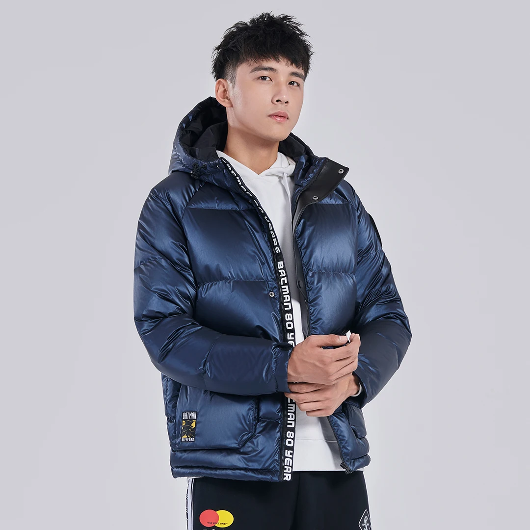 

Мужской пуховик Uleemark, теплая зимняя куртка-пуховик, зимнее пальто с капюшоном