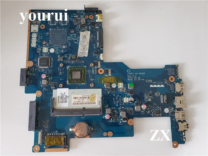Материнская плата для ноутбука HP 15 G серии ZS051 LA A996P E1 2100 DDR3L Rev 1 0 750633 501 100%