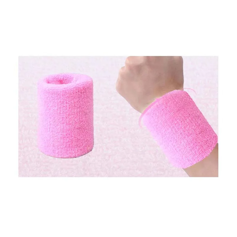 

1 Piece Sports Wristband Towel Sleeves Gym Fitness Strength Training Knitted Wristband Elastic Wristband To Wipe Sweat