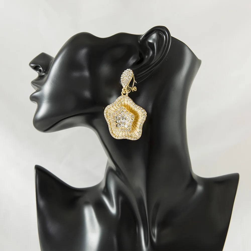 Серьги sunnice преувеличенный НОВЫЙ ДИЗАЙН КАПЛЕВИДНЫЙ хип хоп изготовление на