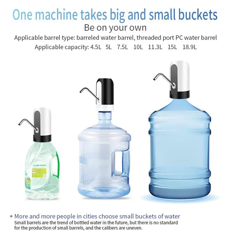 Насос для питьевой воды автоматический Электрический диспенсер с USB-зарядкой