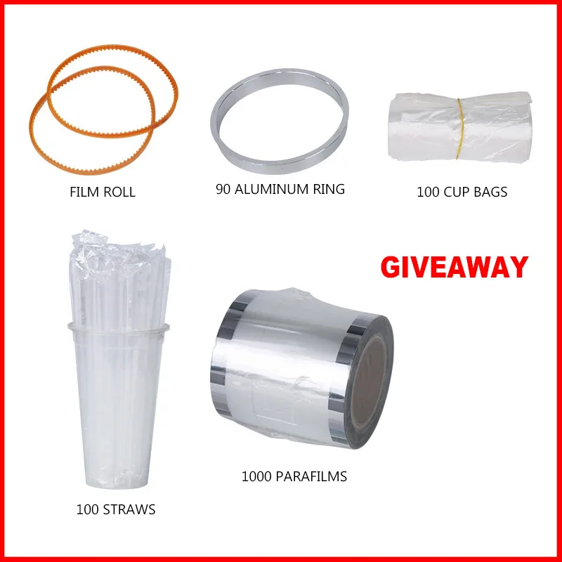 Машина для запечатывания молока чая коммерческая полуавтоматическая Компактная