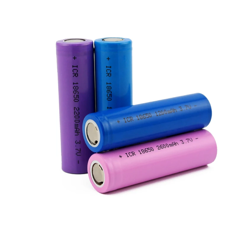 Цена 18650 1200mah 1500mah 1800mah 2000mah 2200mah 18650 mah 3,7 V литий-ионная аккумуляторная батарея для мобильного фонарика