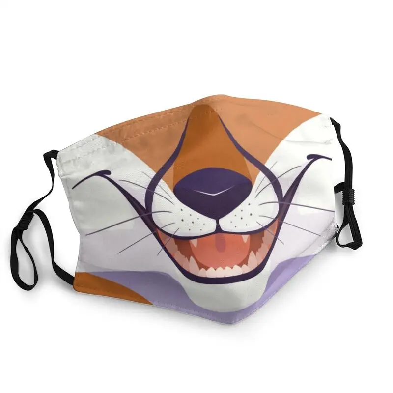 

Многоразовая Пылезащитная маска для лица с 3D-принтом животных