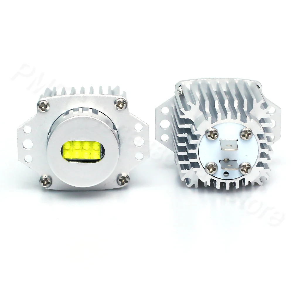 Светодиодсветодиодный габаритные огни ангельские глазки PMFC 2 шт. Лампы CANbus 80 Вт