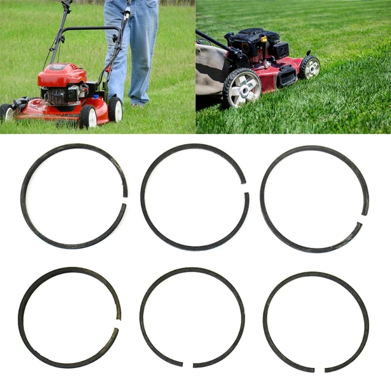 

3 Pcs 49-52.5mm Outer Diameter Piston Rings Set Replacement for Air Compressor 652A