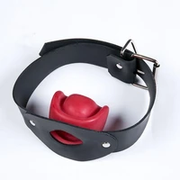 latex open mouth gag ball bdsm bondage harness fetish mouth plug sex toy for female sex shop open mouth ball bondage gear sex