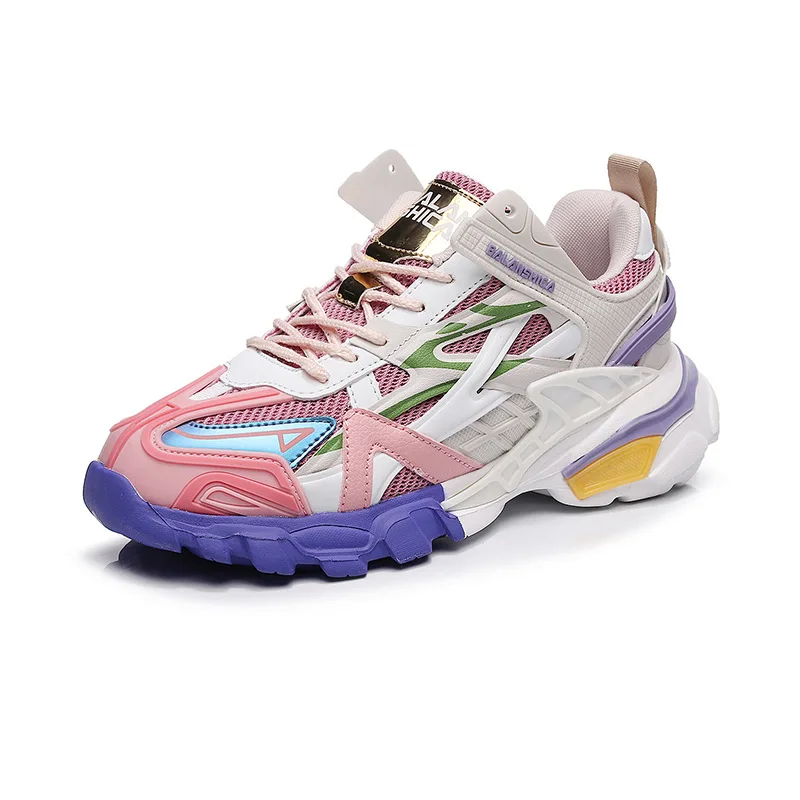 

Brand design chunky sneakers for lovers summer ladies color shoes breathable lightweight ladies dad shoes classic shoes for 150