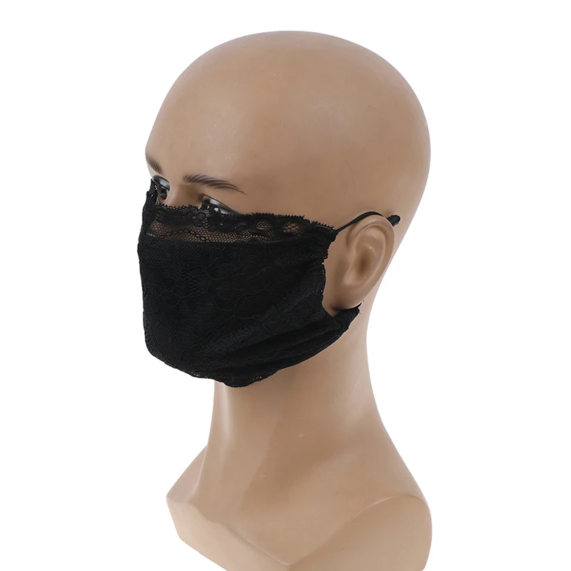 1PC Cotton Unisex Black Anti-dust Mask Motorcycle Bicycle Outdoor Sports Cycling Wearing Windproof Warm Face Mouth Half Mask
