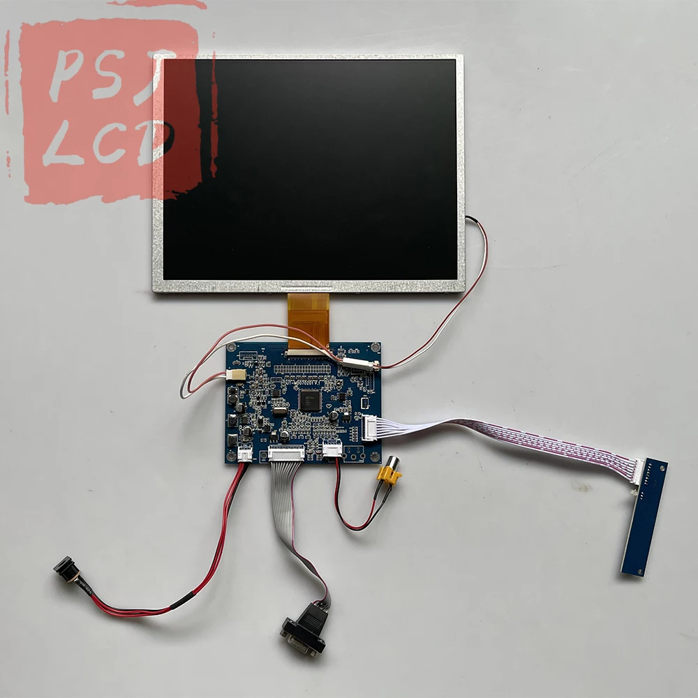 

For 5.6inch 640x480 AT056TN52 V.3 AT056TN52 V3 LCD Panel VGA AV Driver Board 100% Working