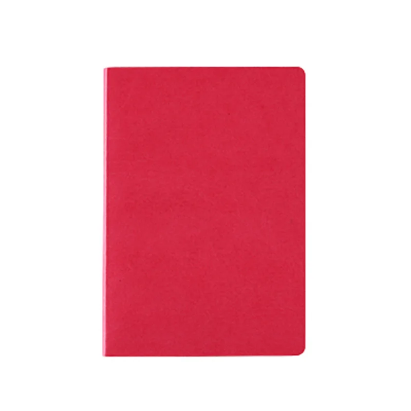 Rose Red Мягкая обложка A5 пуля блокнот точка сетка точечный журнал Bujo - Цвет: Rose Red