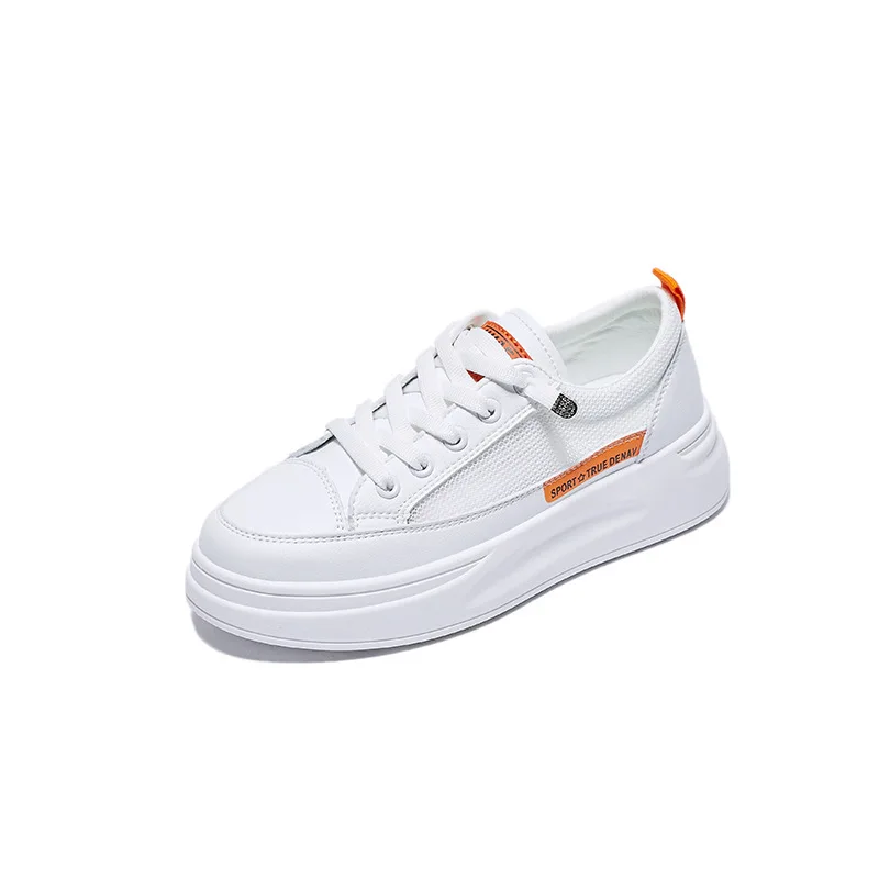 

Women's Sports Shoes 2021 New Autumn Fashion Women Casual Shoes Leather Platform Shoes Women Sneakers Walking Shoes Women's