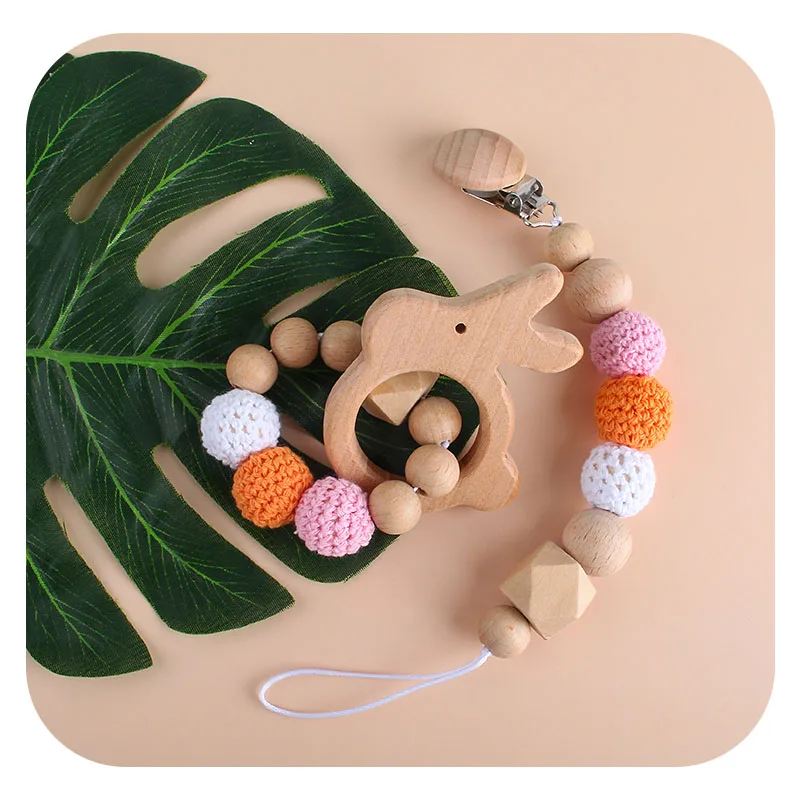 XCQGH пустышка-пустышка пустышка зажимы для соски экологически чистый деревянный