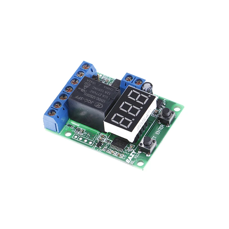 DC 12V Relay Switch Control Board Module Voltage Charging Discharge Test | Инструменты
