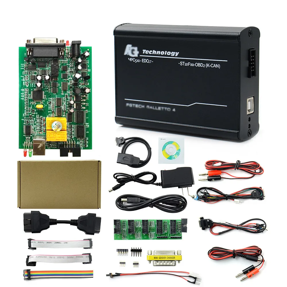 ECU программирующий инструмент Fgtech V54 Galletto 4 Master версия 0475 с функцией BDM Tricore OBD|ecu