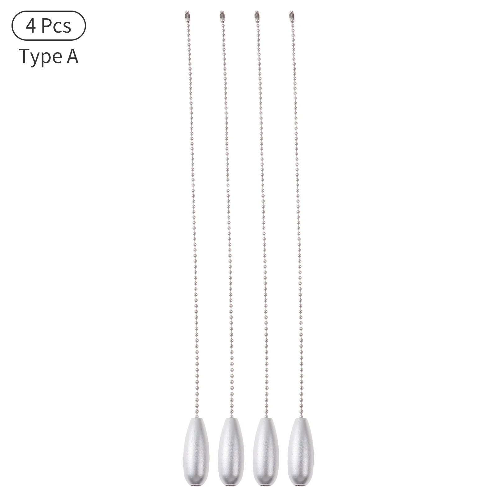 Модный потолочный вентилятор Натяжная цепь со стеклянными шариками для