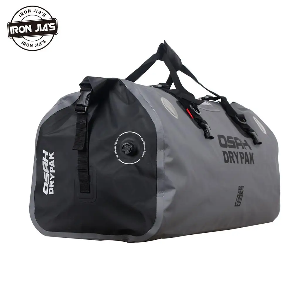 Motorcycle Saddle Bags Waterproof Tail Back Seat 60L Travel Bag Motorbike Scooter Luggage Rear Pack 40L 25L Tank |