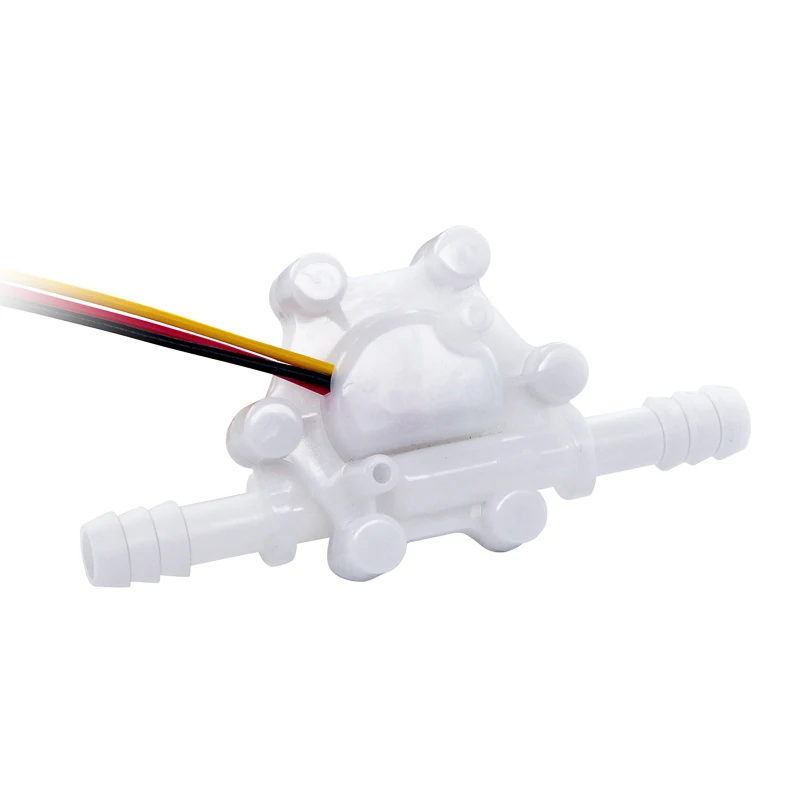 Пластиковый измеритель расхода воды Pom с быстрым подключением внешний диаметр 10