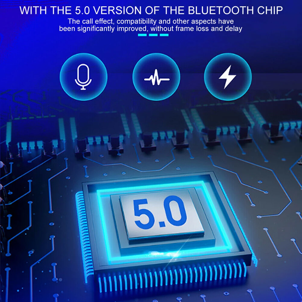 Новые наушники-вкладыши TWS Bluetooth 5 0 наушники стерео Беспроводной hi-fi звук