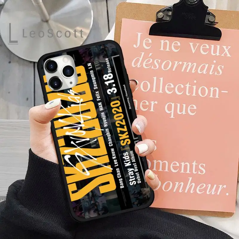 

Stray Kids SKZ2020 Phone Case for iPhone 11 12 pro XS MAX 8 7 6 6S Plus X 5S SE 2020 XR cover funda shell coque