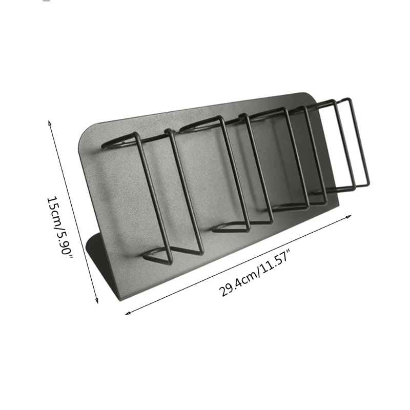 

AXYE Clipper Rack for Barbers 4 Slots Stainless Steel Electric Hair Clipper Storage Rack Hair Cutter Trimmer Holder Stand