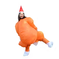 christmas turkey inflatable costume cosplay costume for adult women men halloween party carnival cosplay fancy dress
