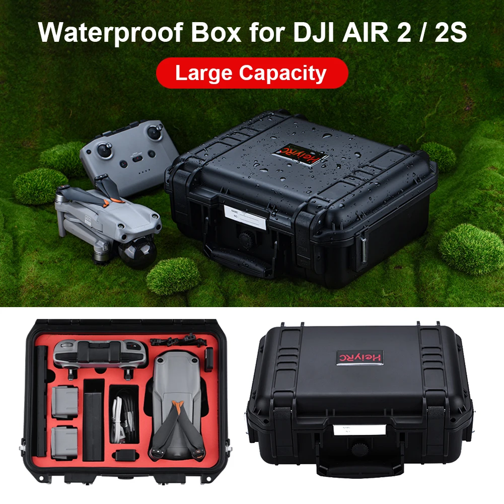 Pаспродажа Большой водонепроницаемый чехол CSG070 ABS для DJI AIR 2S /MAVIC AIR 2 для экшн-камеры DJI OSMO