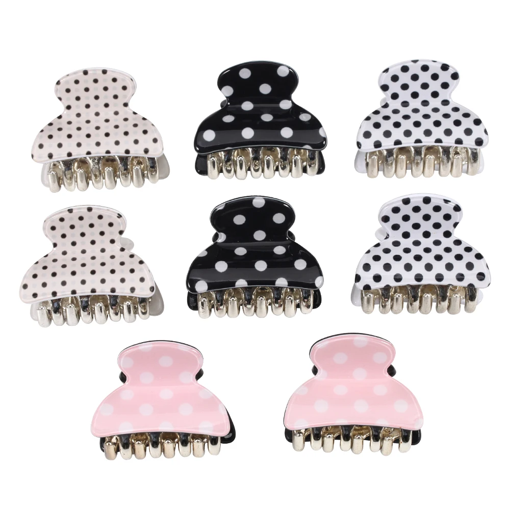 Женская заколка краб для волос с цветами леопардовым принтом|Аксессуары девочек|