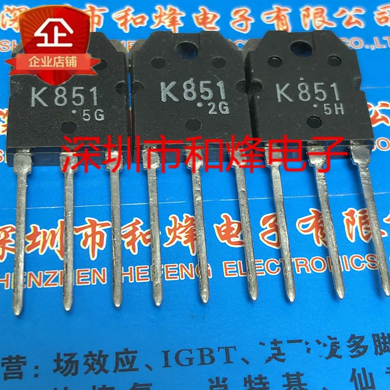 5 шт. 2SK851 K851 TO-3P 250V 30A 100% Новый оригинальный | Электроника