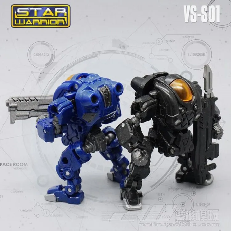 Трансформация MFT силовой костюм VS-S01 Звездный Воин Ranger Commander Relo PVC atcon модель