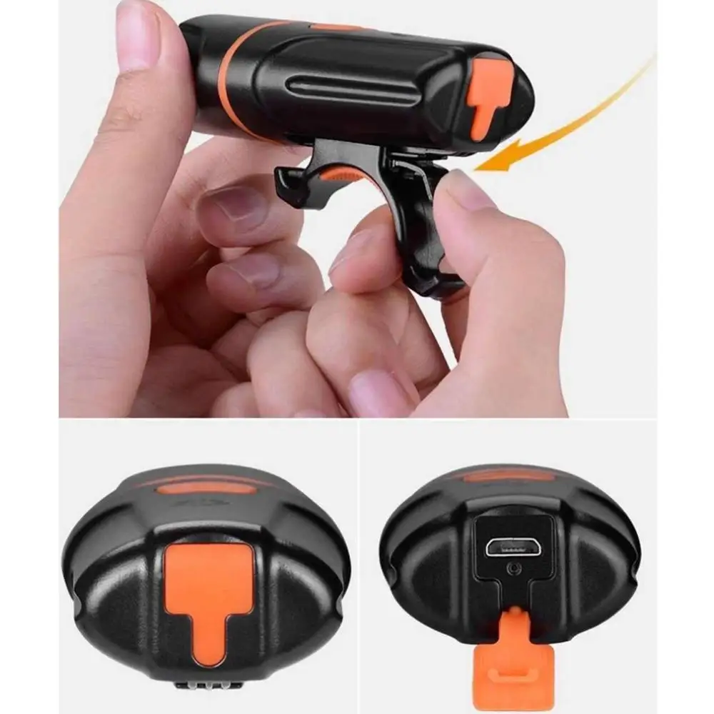 

Super Bright USB Waterproof Bicycle Bike Lights Front Handlebar Cycling Night Warning Safety Headlight Flashlight