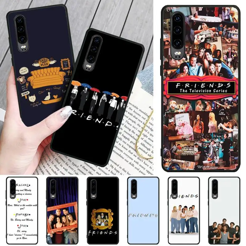 Чехол для телефона Friends Huawei P20 P30 P40 Pro Mate 10 20 30 Lite P Smart Y7 2019 Plus Nova 3I чехлы