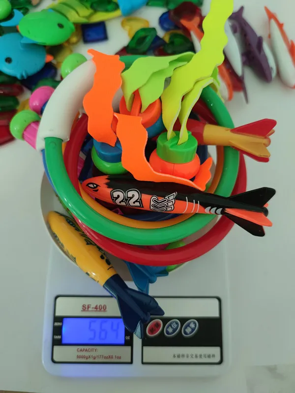 

Diving Underwater Swimming Colorful Pool Sink Training Diving Toy