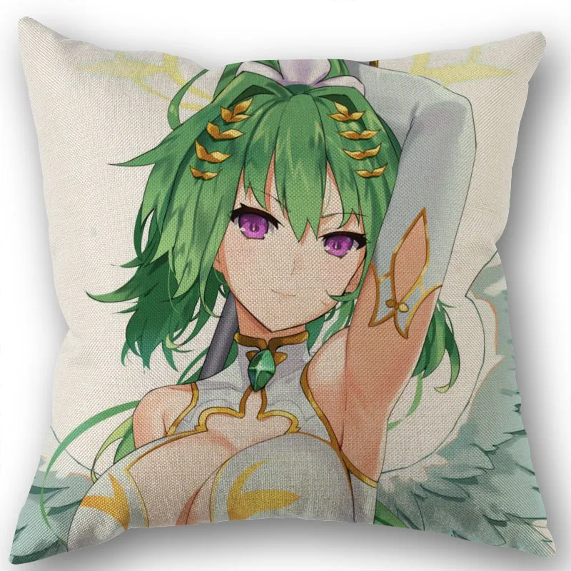 Japanese Anime Hyperdimension Neptunia Cushion Pillow Tent Office Home Cotton Linen Zippered Pillowcase Family Accessories | Дом и сад