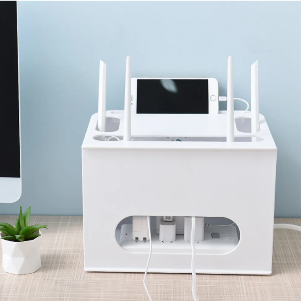 Пыленепроницаемый Беспроводной Wi-Fi роутер коробка для хранения полка бытовой