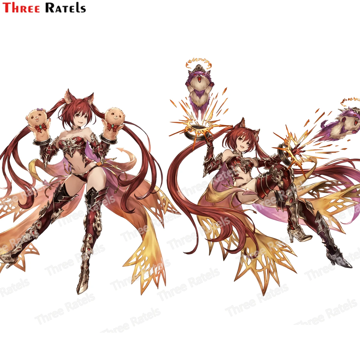 RuleMylife G403 Cerberus Granblue фантастические и другие аниме Фирменные наклейки