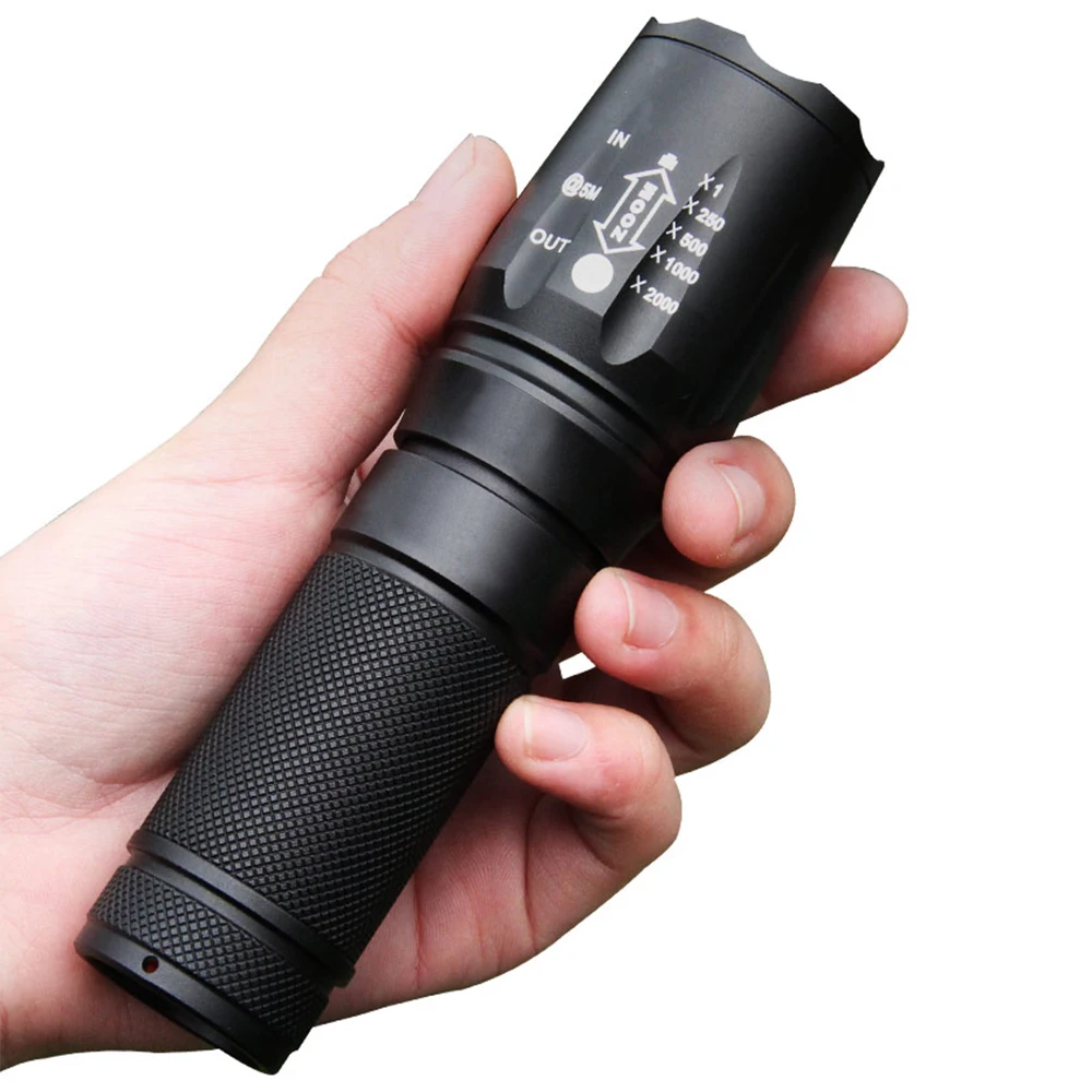 Перезаряжаемые светодиодные фонарики высокой мощности масштабируемые