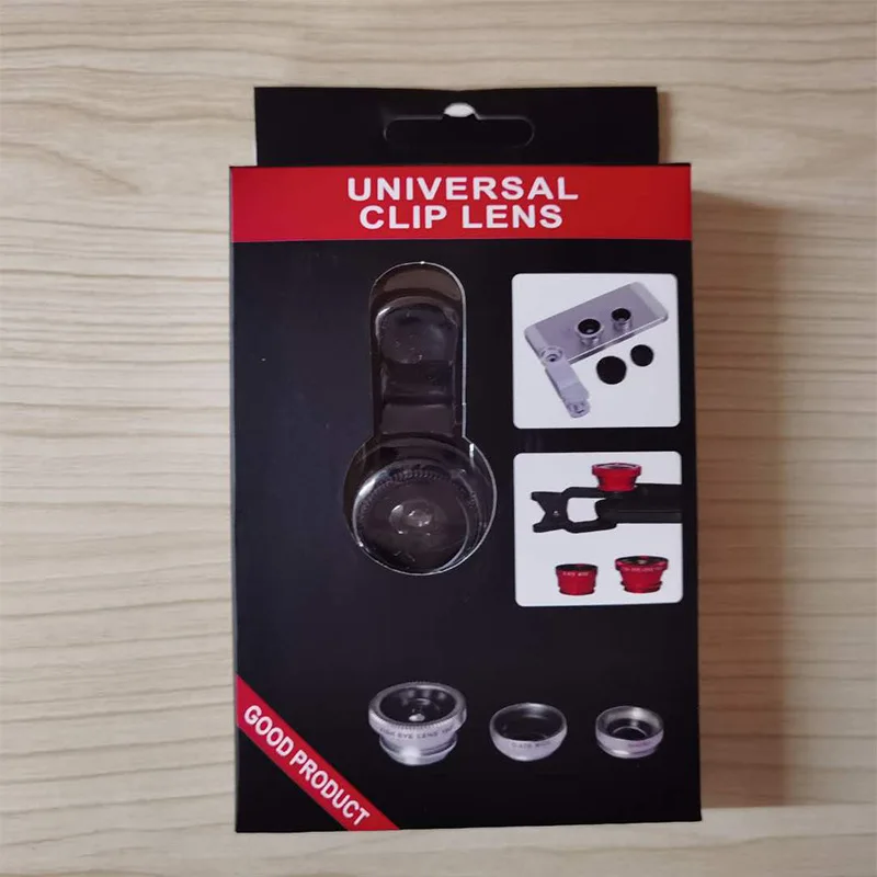 Фотообъектив 3 в 1 широкоугольный объектив рыбий глаз для IPhone 12 11 Pro Max XR 6 7 8 Plus Samsung