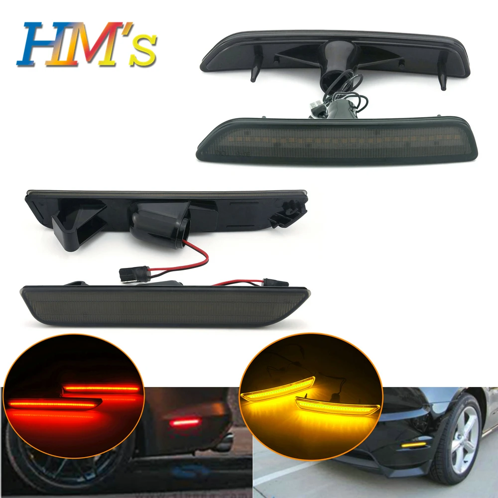 Для Ford Mustang 2010 2011 2012 2013 2014 передний задний Боковой габаритный фонарь