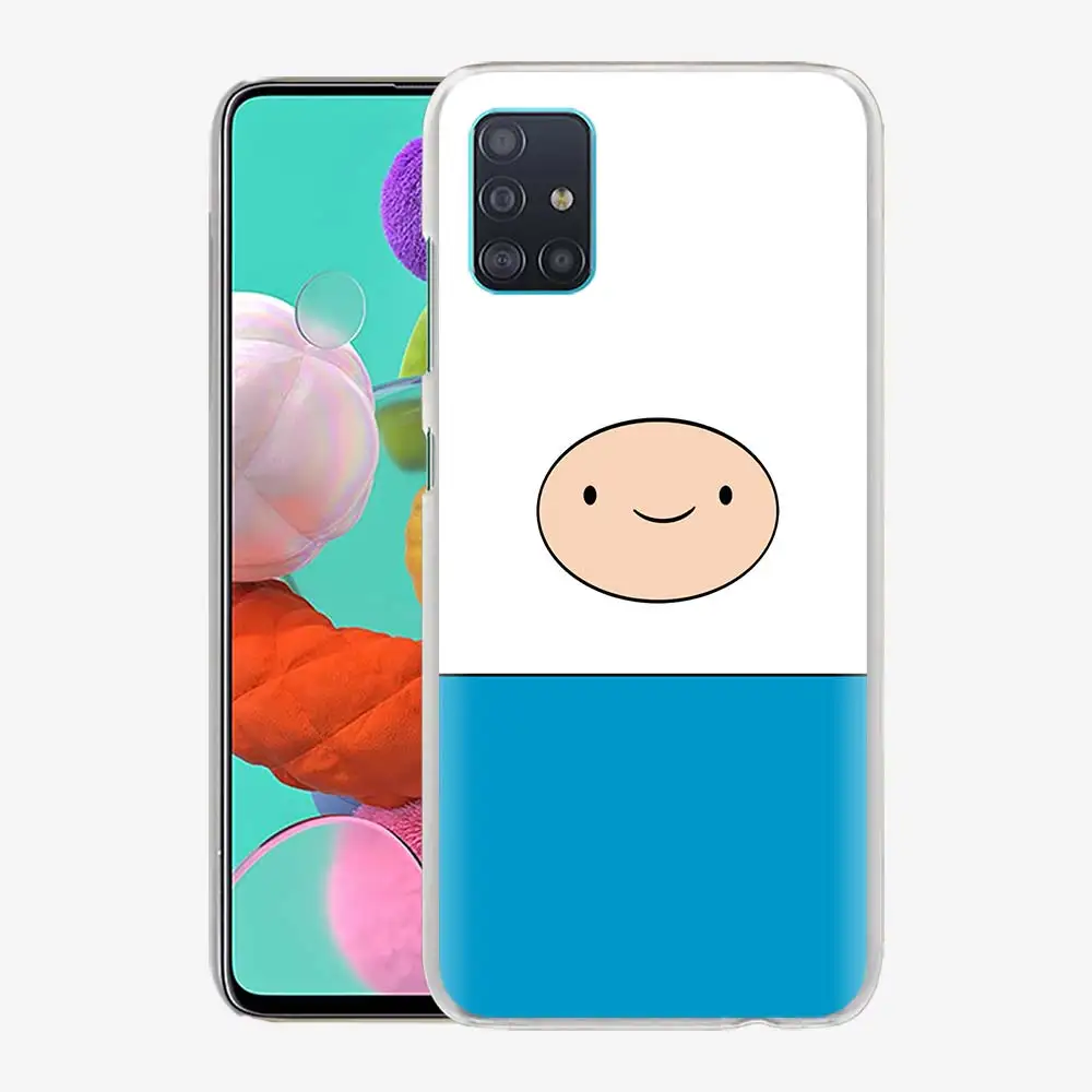 

Phone Case For Samsung Galaxy M31 Case Hard PC Cover For Samsung M31s M51 A50 A51 A71 Shell Funda Adventure Time Beemo BMO