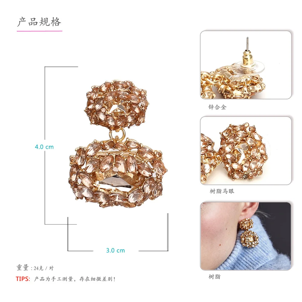 Золотые геометрические серьги элегантные Висячие модные для вечеринок