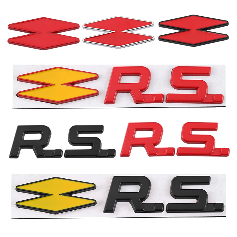 Автомобильная наклейка RS Line с эмблемой для Renault Clio Megane Scenic laguna Logan Koleos Sandero saffane